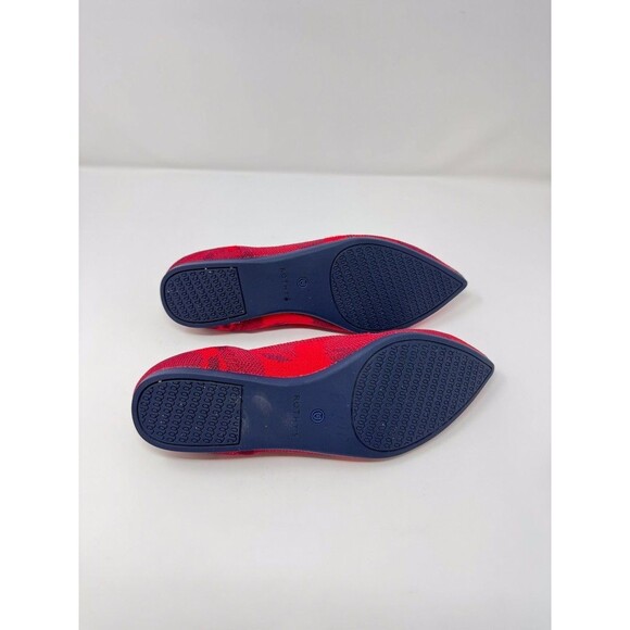 Rothys The Point Womens Ballet Flats Red Camouflage Slip On Loafer Comfort US 10 - Picture 7 of 9